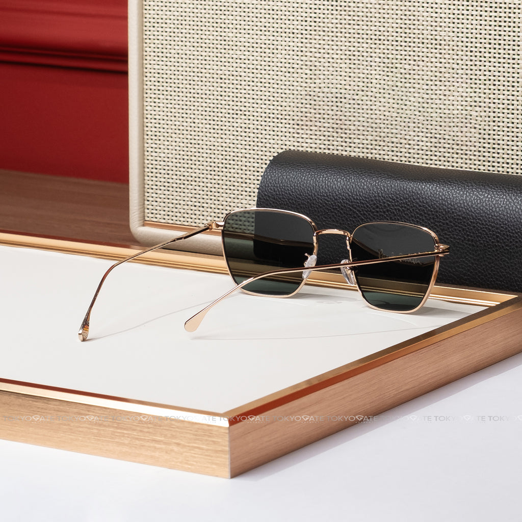 Kính Paul Smith PSSN06953-002-53 Square Gold Green Sunglasses