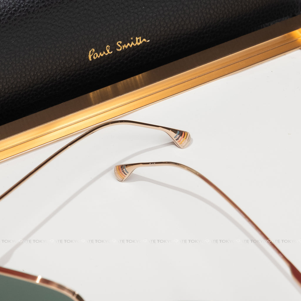 Kính Paul Smith PSSN06953-002-53 Square Gold Green Sunglasses