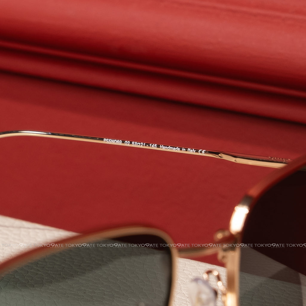 Kính Paul Smith PSSN06953-002-53 Square Gold Green Sunglasses