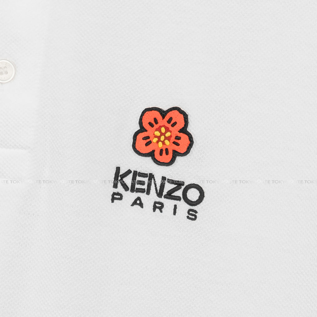 Áo polo Kenzo PFC65PO0024PU01 Boke Flower In White