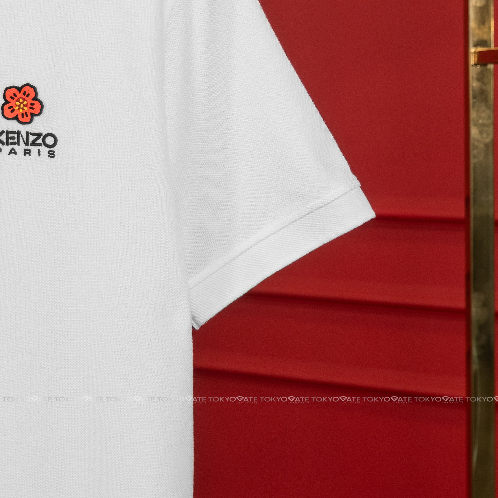 Áo polo Kenzo PFC65PO0024PU01 Boke Flower In White