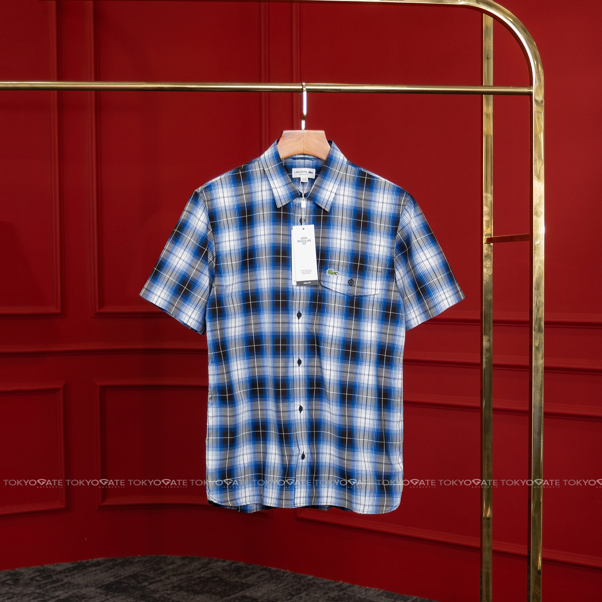 Áo sơ mi Lacoste CH6730 WT5 Regular Fit