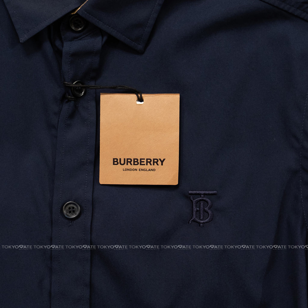 Áo sơ mi Burberry 8032311 Sherwood Navy Slim fit