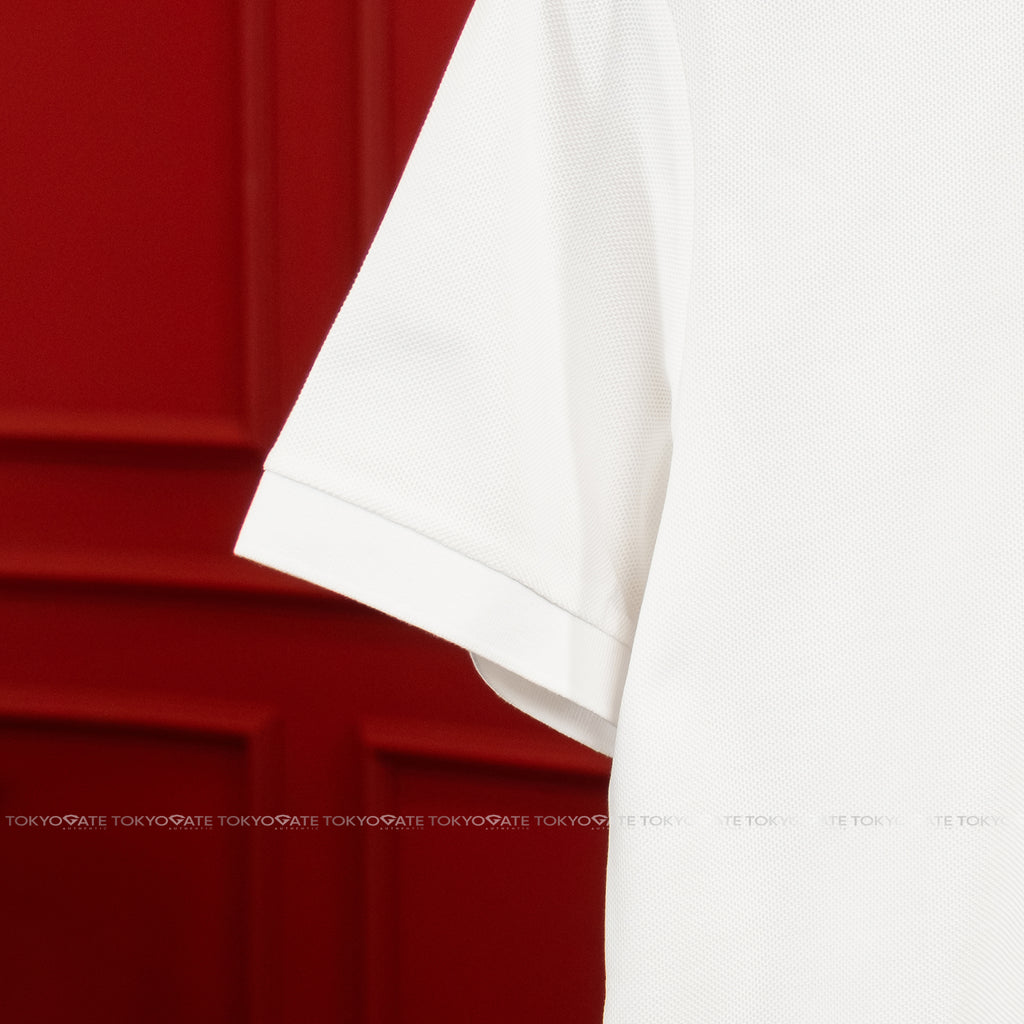 Áo polo Burberry 8112443 Harford ZP White Slim Fit