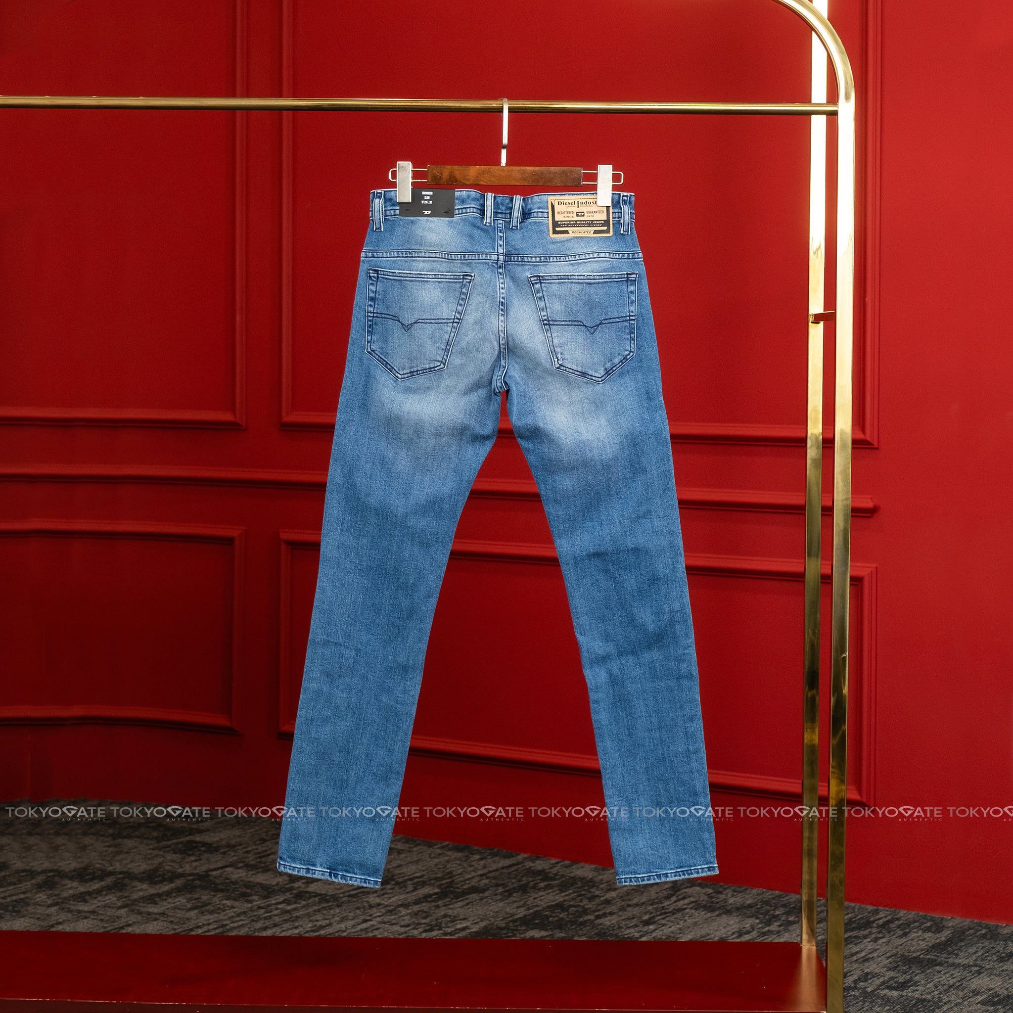 Quần Jeans Diesel A13342 R9L42 Thommer-R Slim Jeans Blue