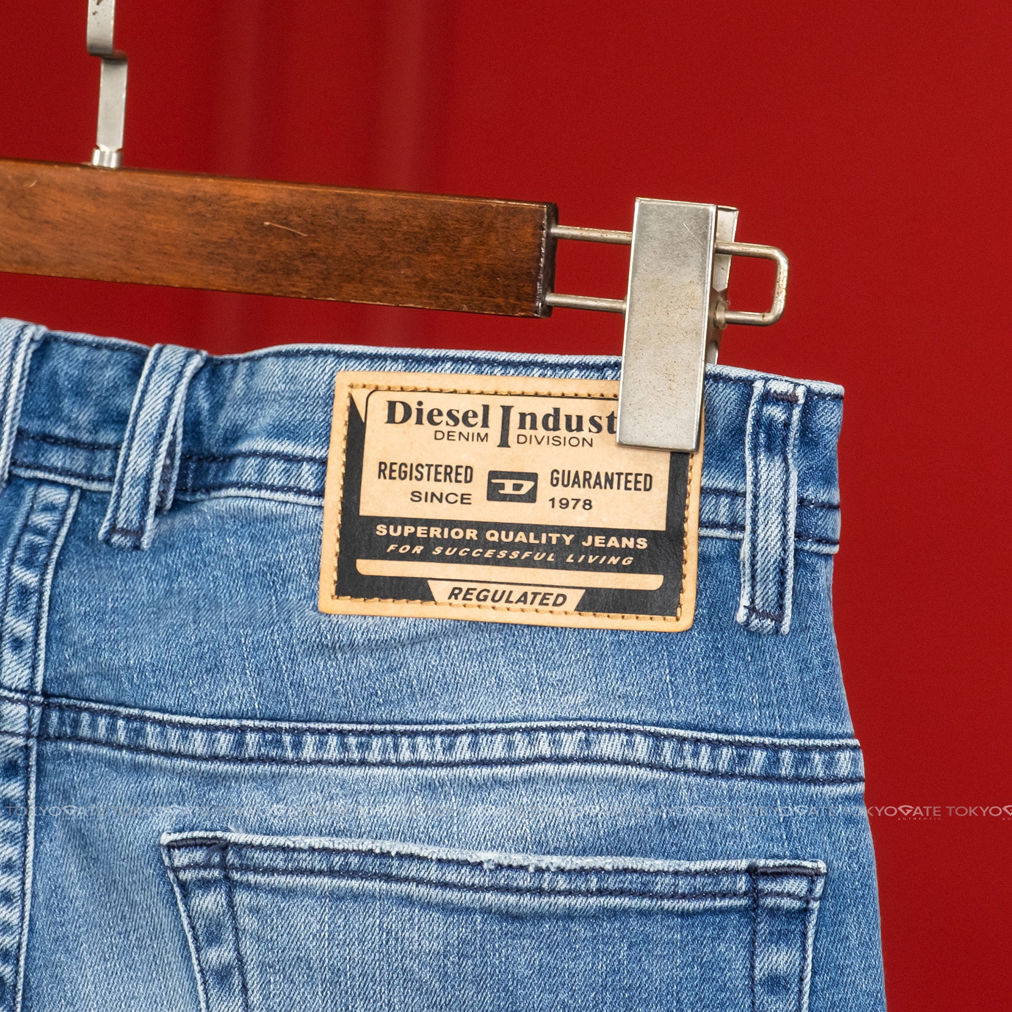 Quần Jeans Diesel A13342 R9L42 Thommer-R Slim Jeans Blue