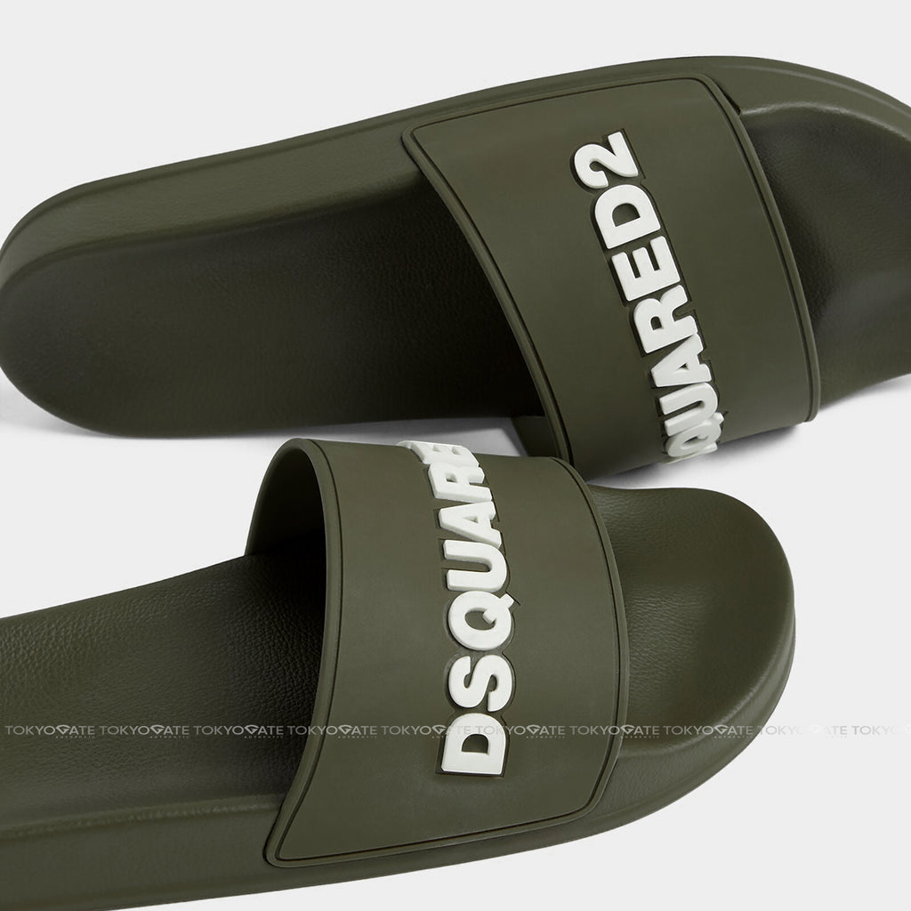 Dép Dsquared2 FFM0023 17205013 8066 Olive