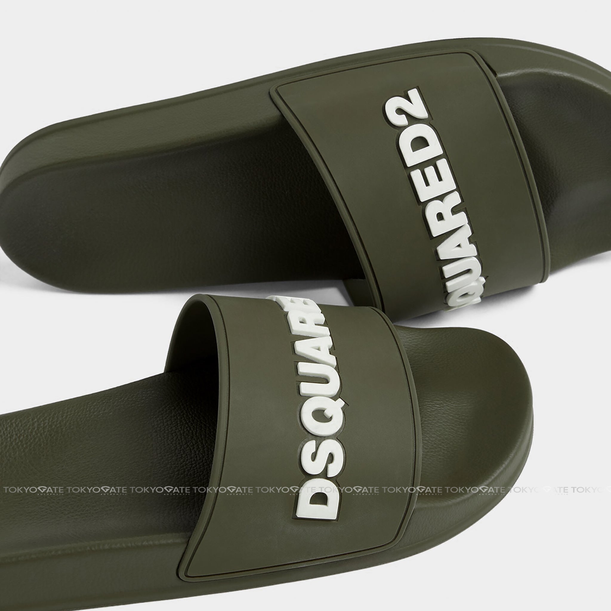 Dép Dsquared2 FFM0023 17205013 8066 Olive