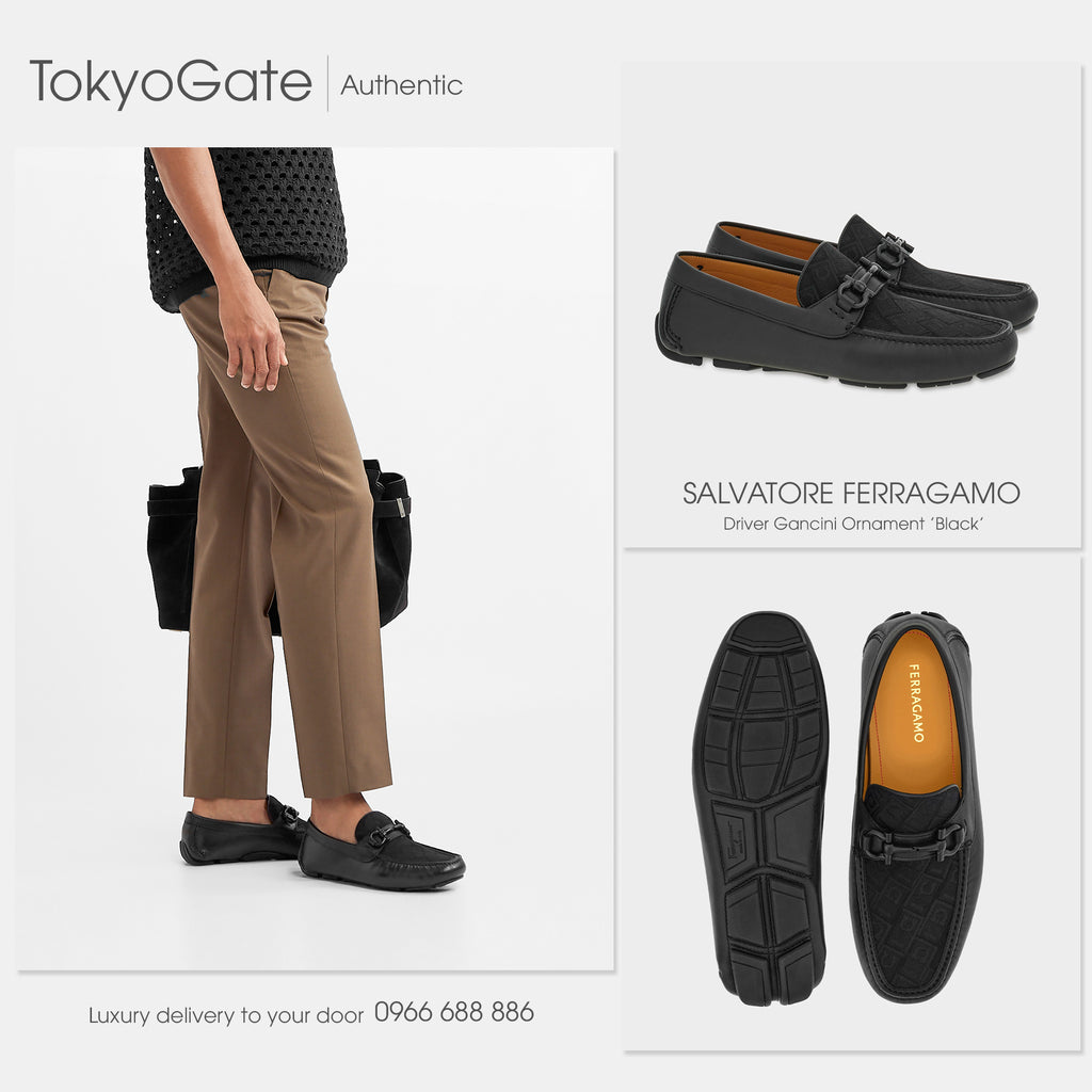 Giày Ferragamo Parigi 0775576 Black