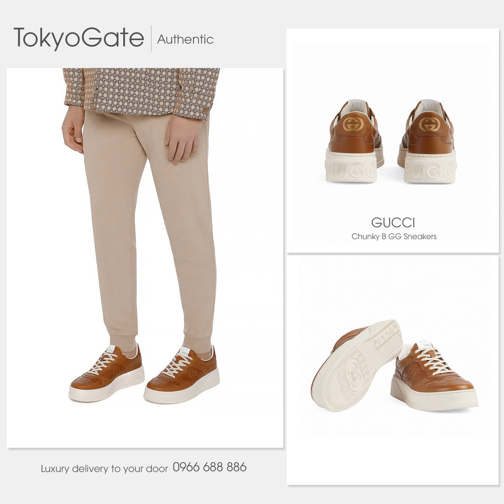 Giày Gucci 726544 AABBV 2742 GG Brown
