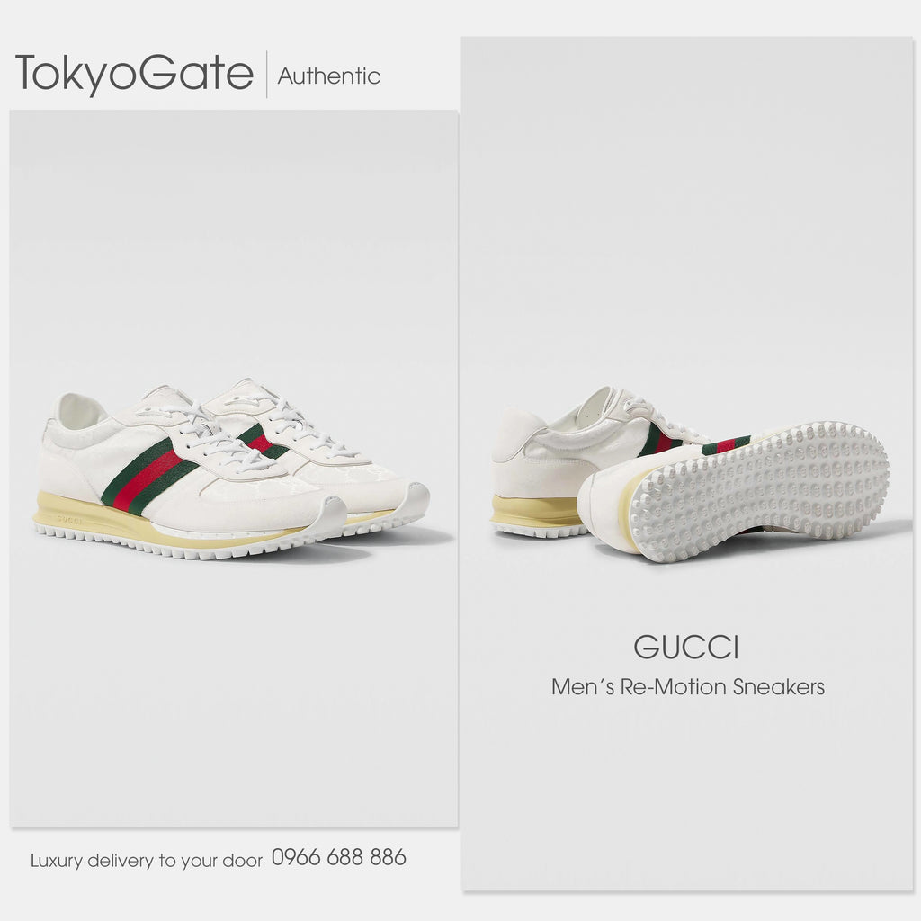 Giày Gucci 832461 AAEW3 9045 Nora Sneaker In White