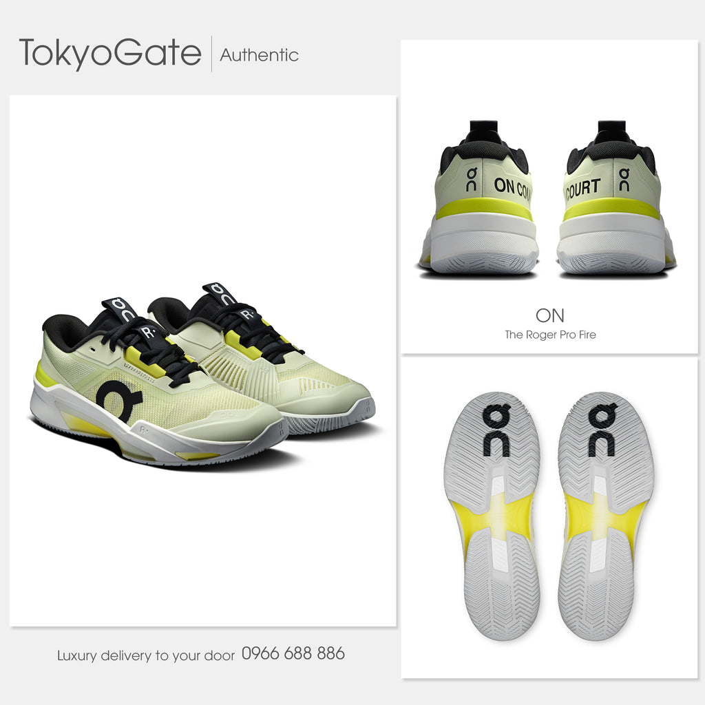 Giày ON 3MF30104744 The Roger Pro Fire Linne/Lime