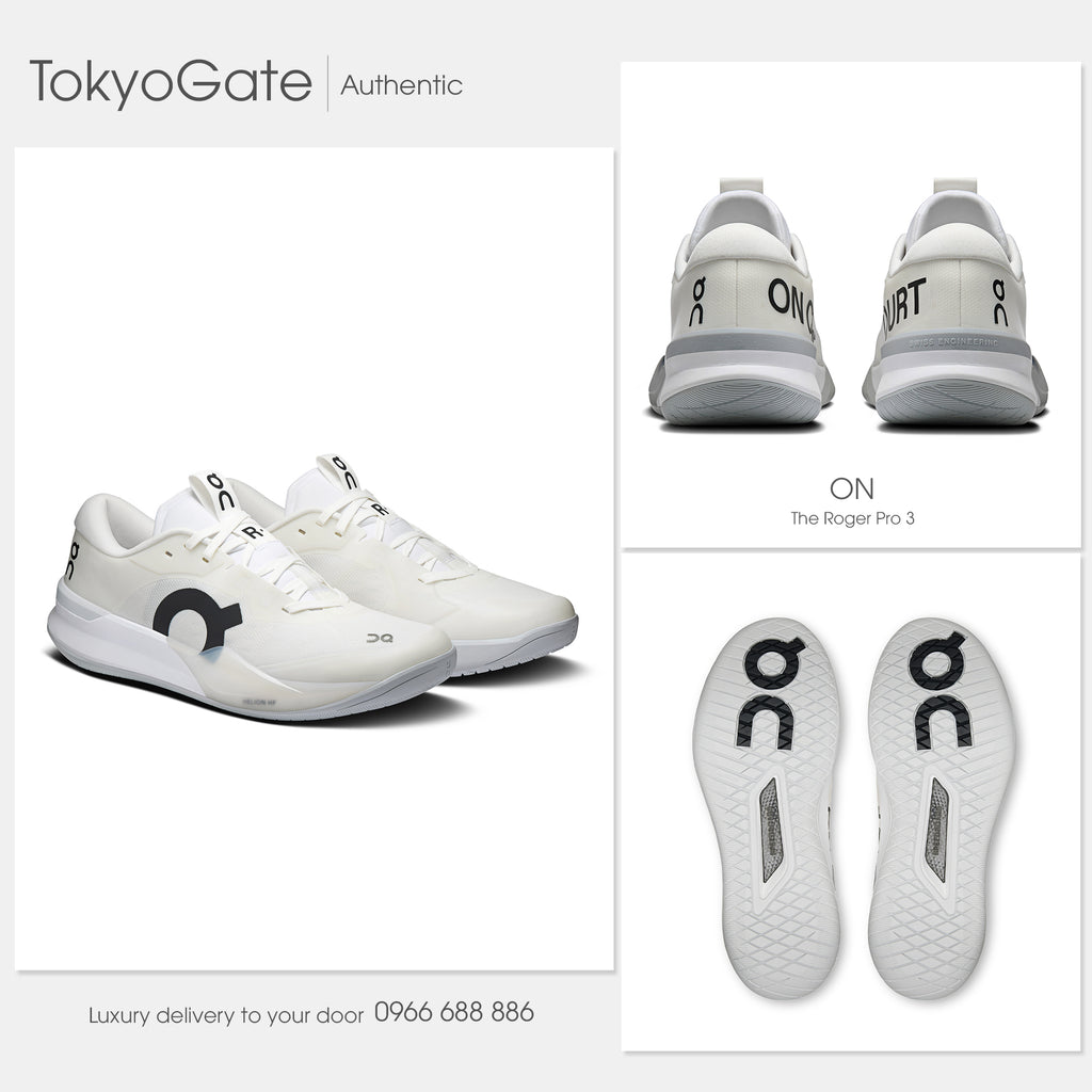 Giày ON 3MG10362626 The Roger Pro Fire White/Pink