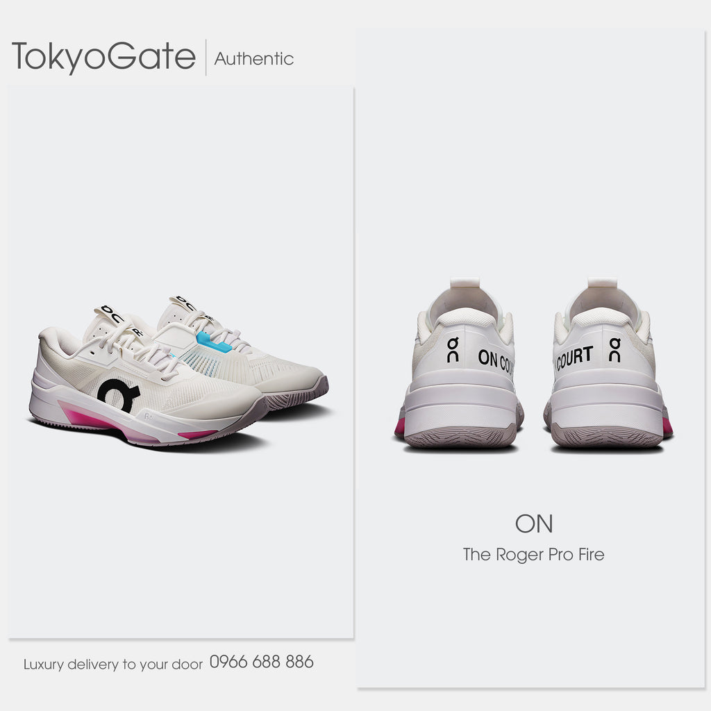 Giày ON The Roger Pro Fire White Pink