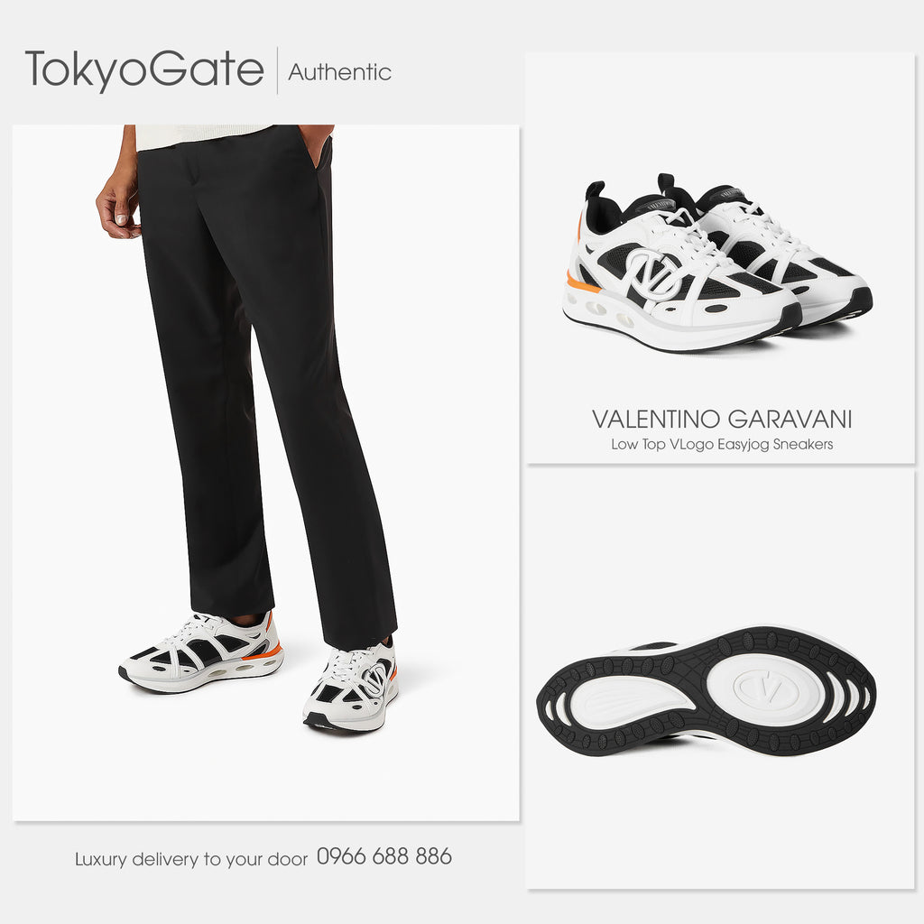 Giày Valentino Garavani VLogo EasyJog ZH1 Low-top Sneakers