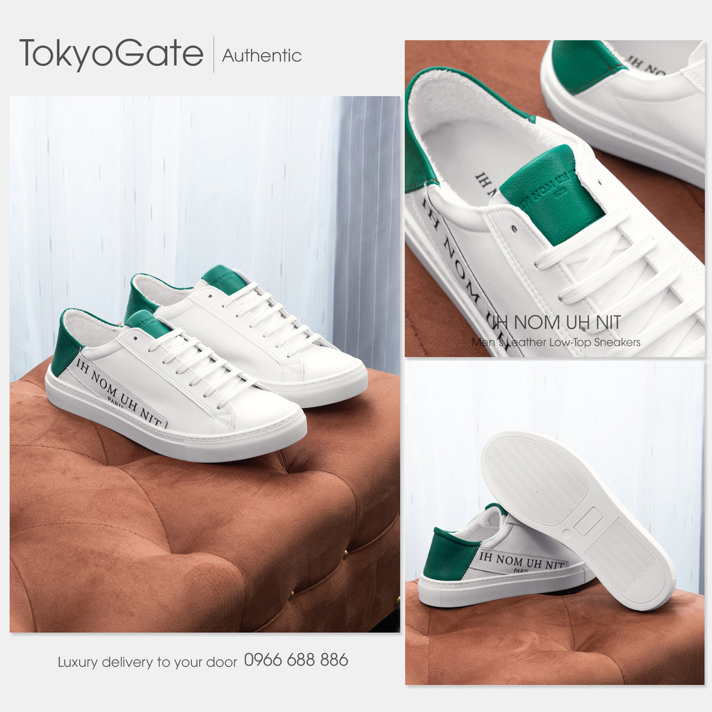 Giày sneaker IH NOM UH NIT NMS20743 Easy Tennis White Green