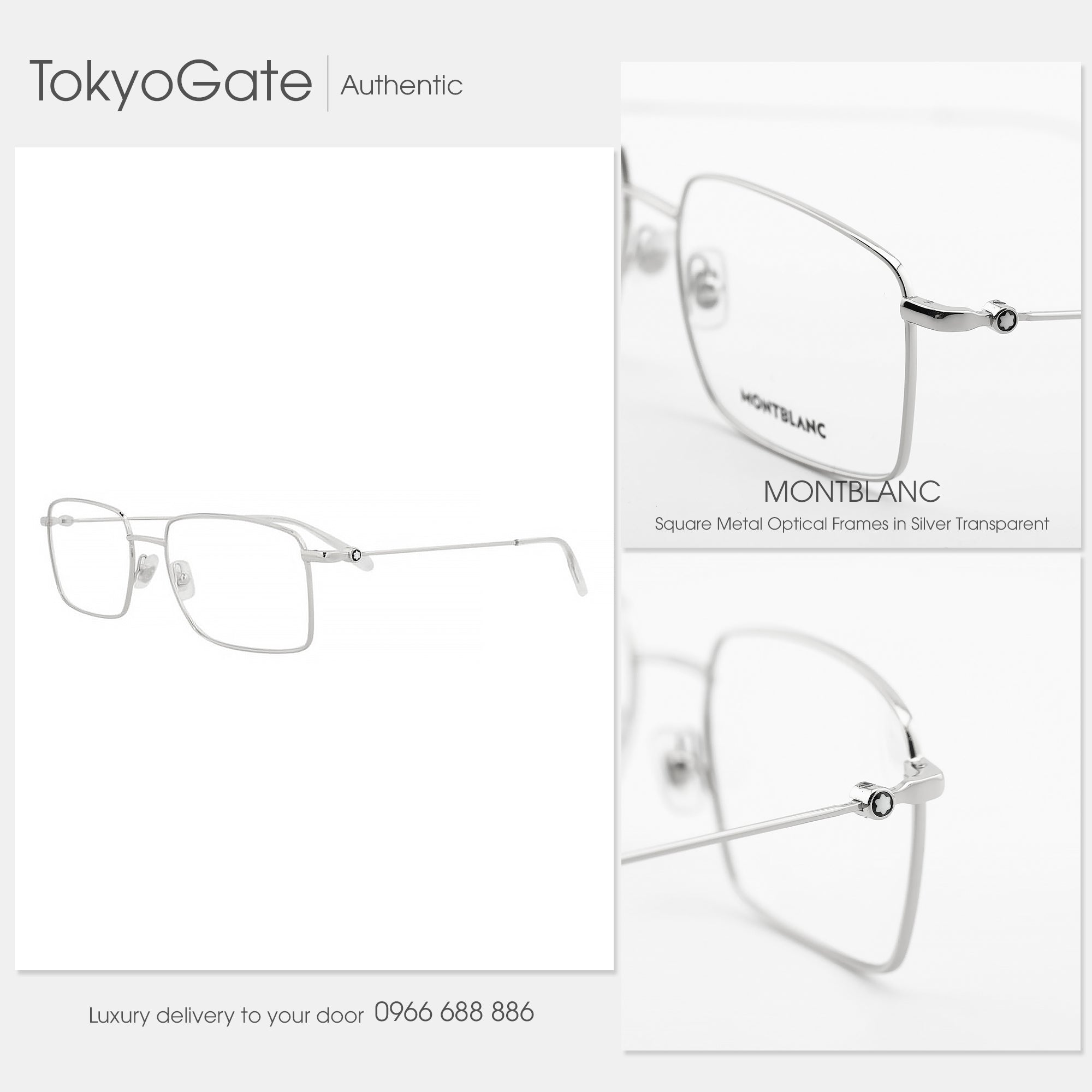 Kính Montblanc MB0076O 006 Optical Frames