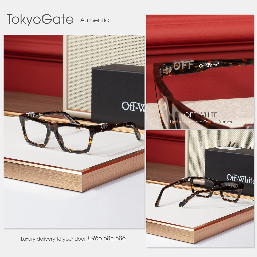 Kính Off-White OERJ07BF24PLA0016000-55 Square Opticals