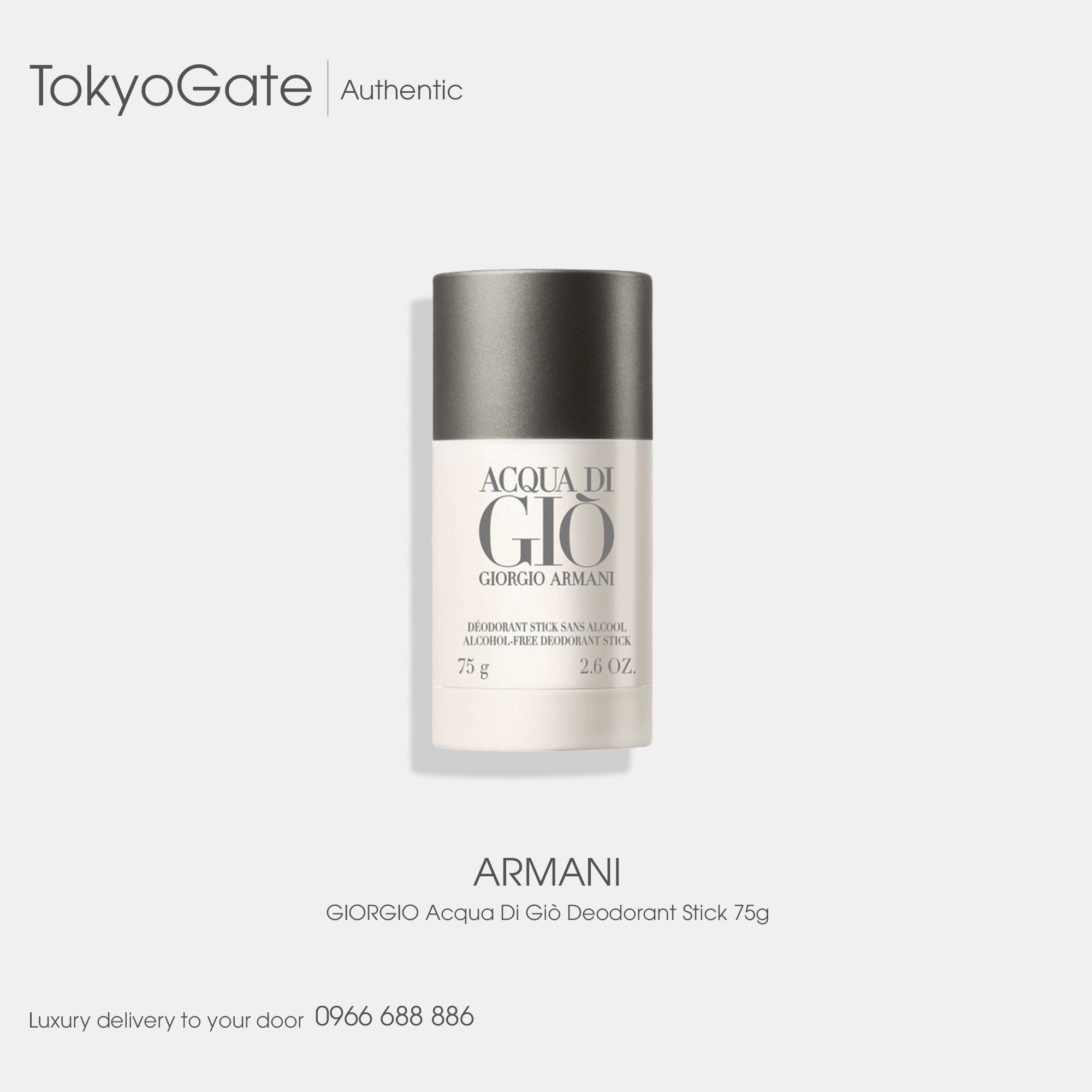 Lăn khử mùi Giorgio Armani Acqua di Gio - 75g