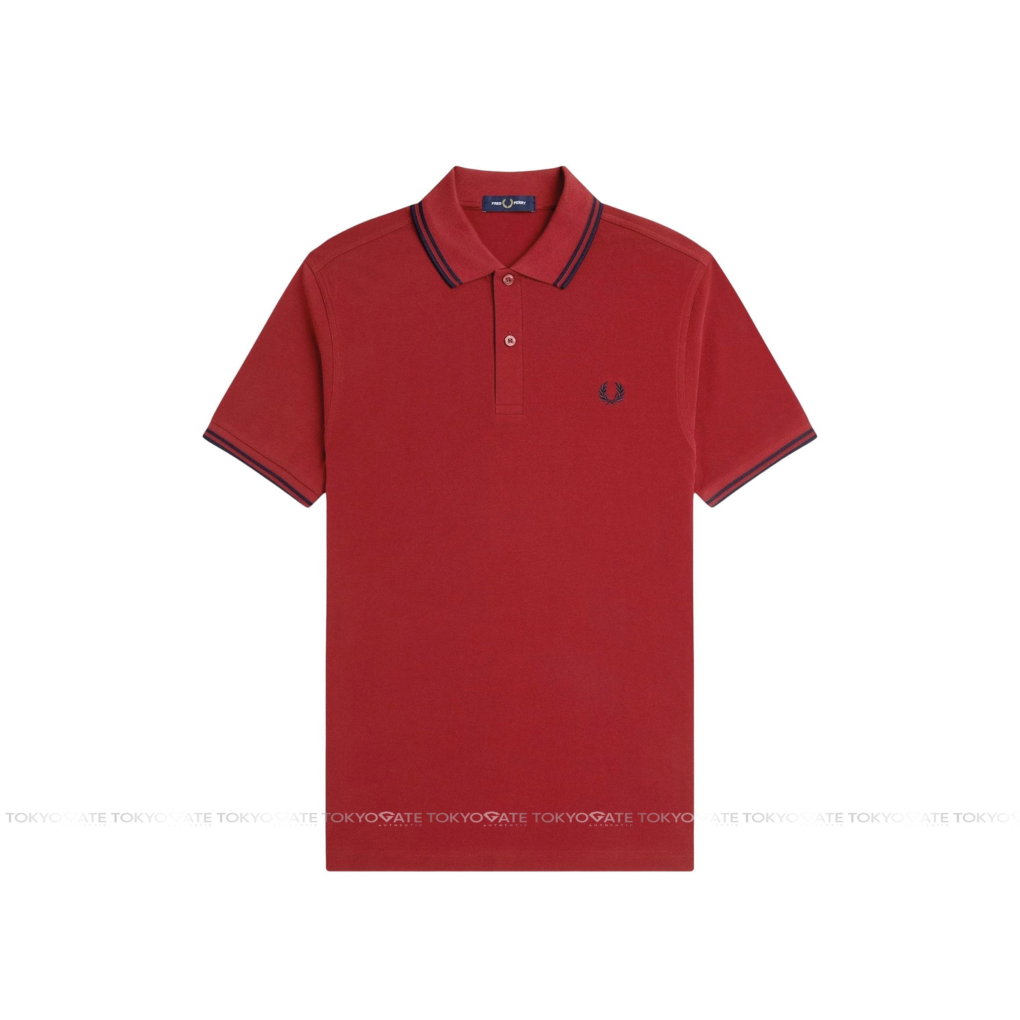 Áo polo Fred Perry M3600 Y35 Twin Tipped Polo Shirt In Red