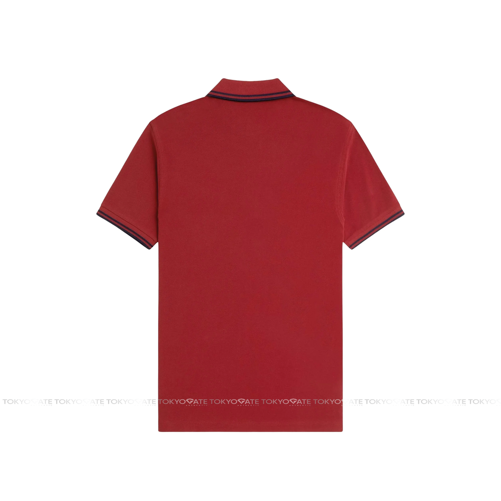 Áo polo Fred Perry M3600 Y35 Twin Tipped Polo Shirt In Red