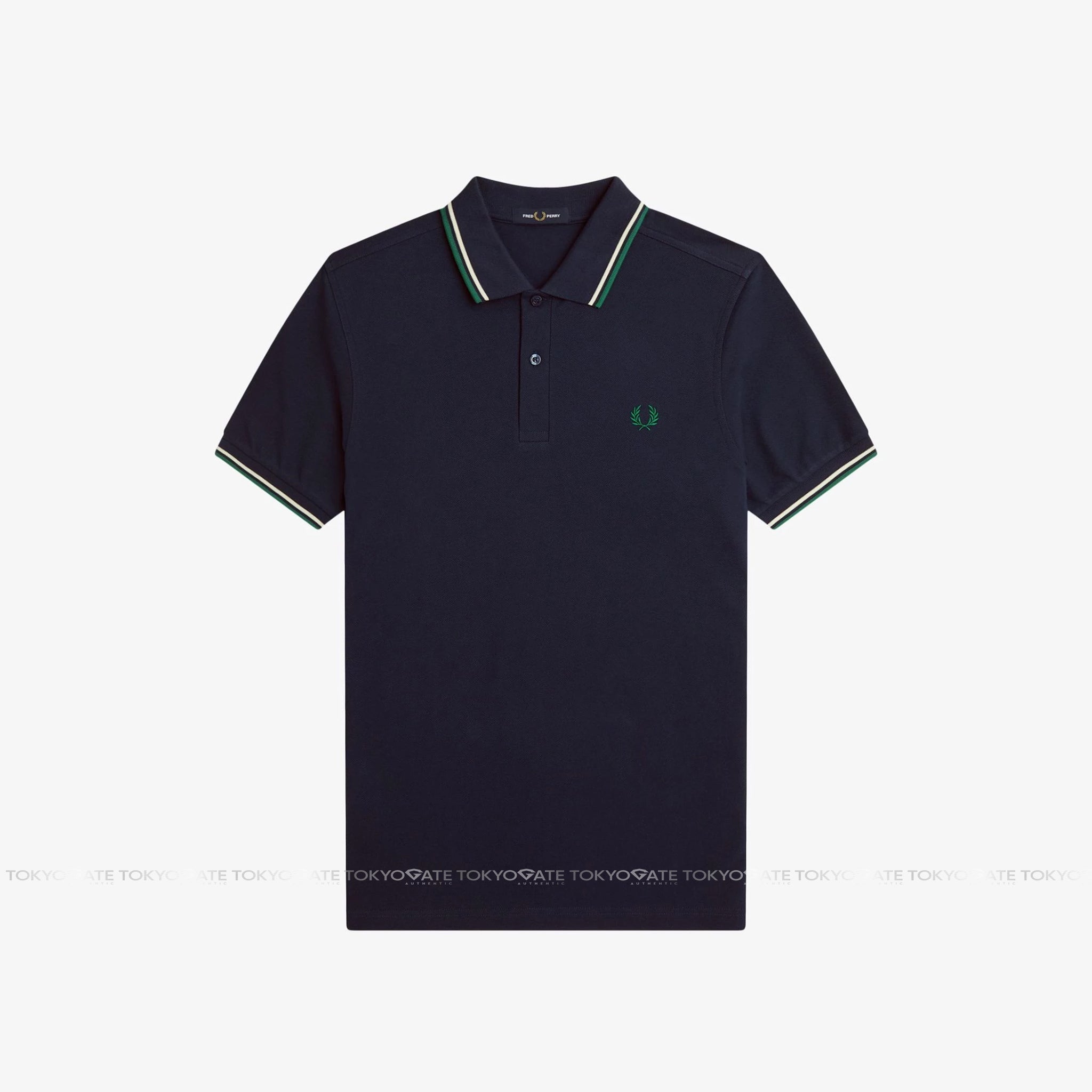 Áo polo Fred Perry M3600 Y30 Twin Tipped Polo Shirt In Navy