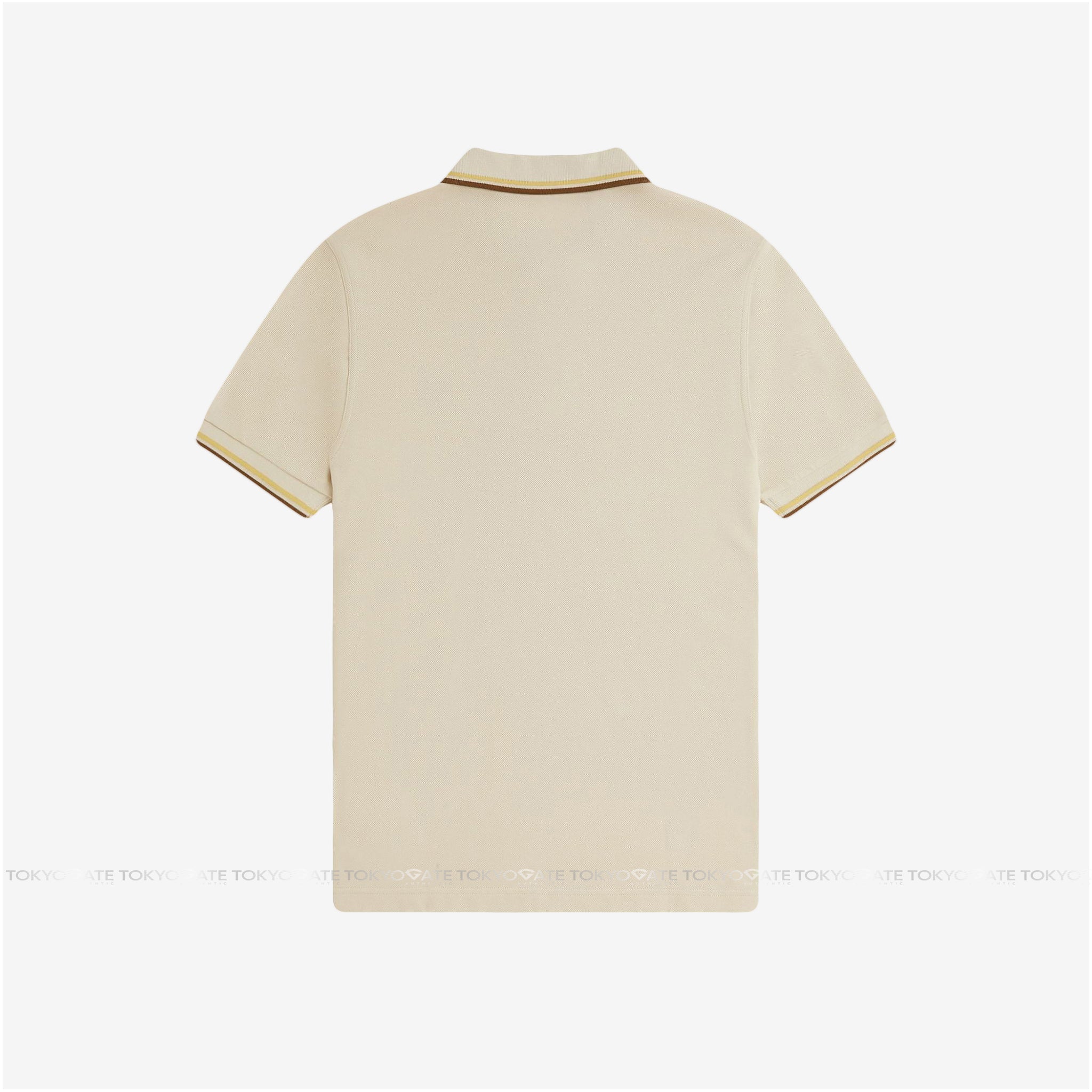 Áo polo Fred Perry M3600 Y56 Twin Tipped Polo Shirt In Beige