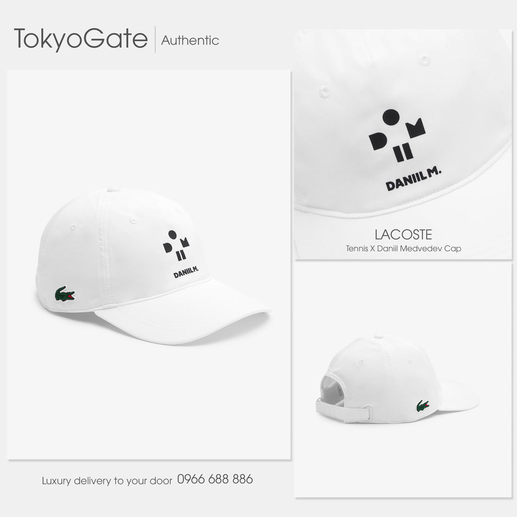Mũ lưỡi trai Lacoste RK8884 Daniil Medvedev Edition Cap