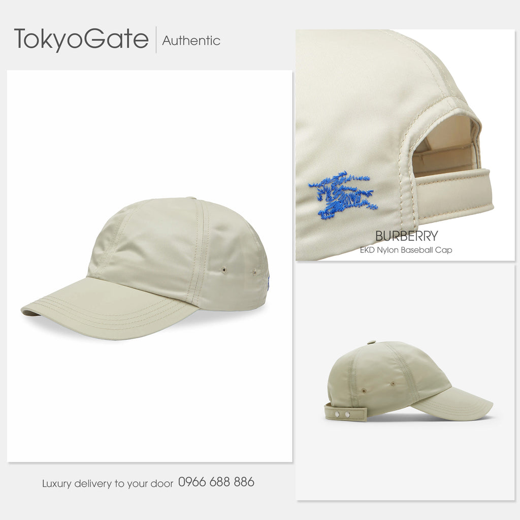 Mũ lưỡi trai Burberry EKD Baseball 80770181 Hunter