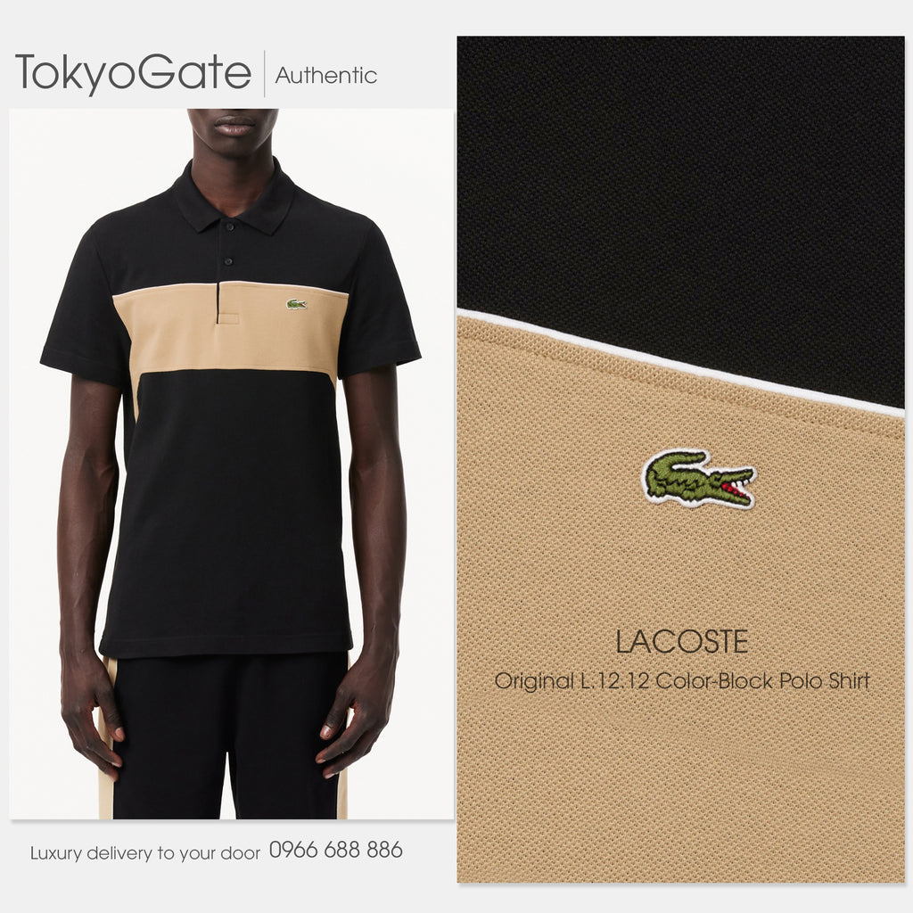 Áo polo Lacoste PH2847 CMB L.12.12 Color-Block Polo Shirt Regular Fit