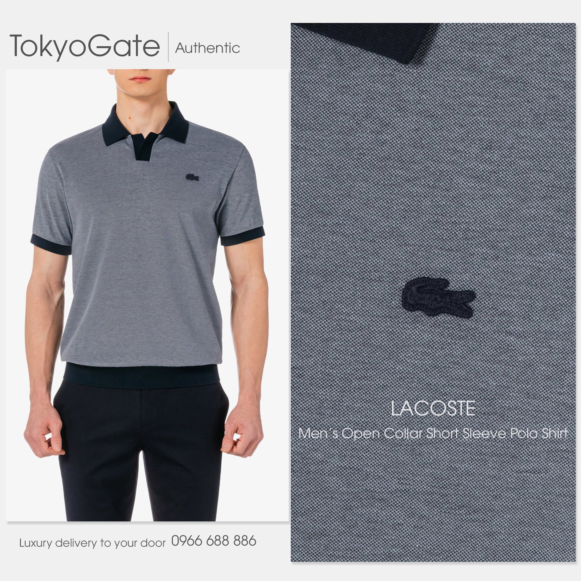 Áo polo Lacoste PH387E 5I1 Regular Fit