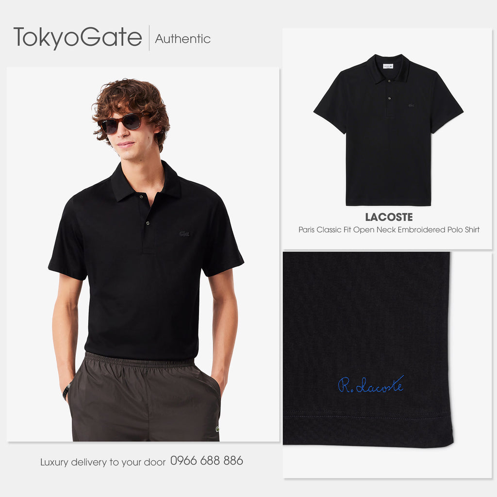 Áo polo Lacoste DH5928 031 Classic Fit