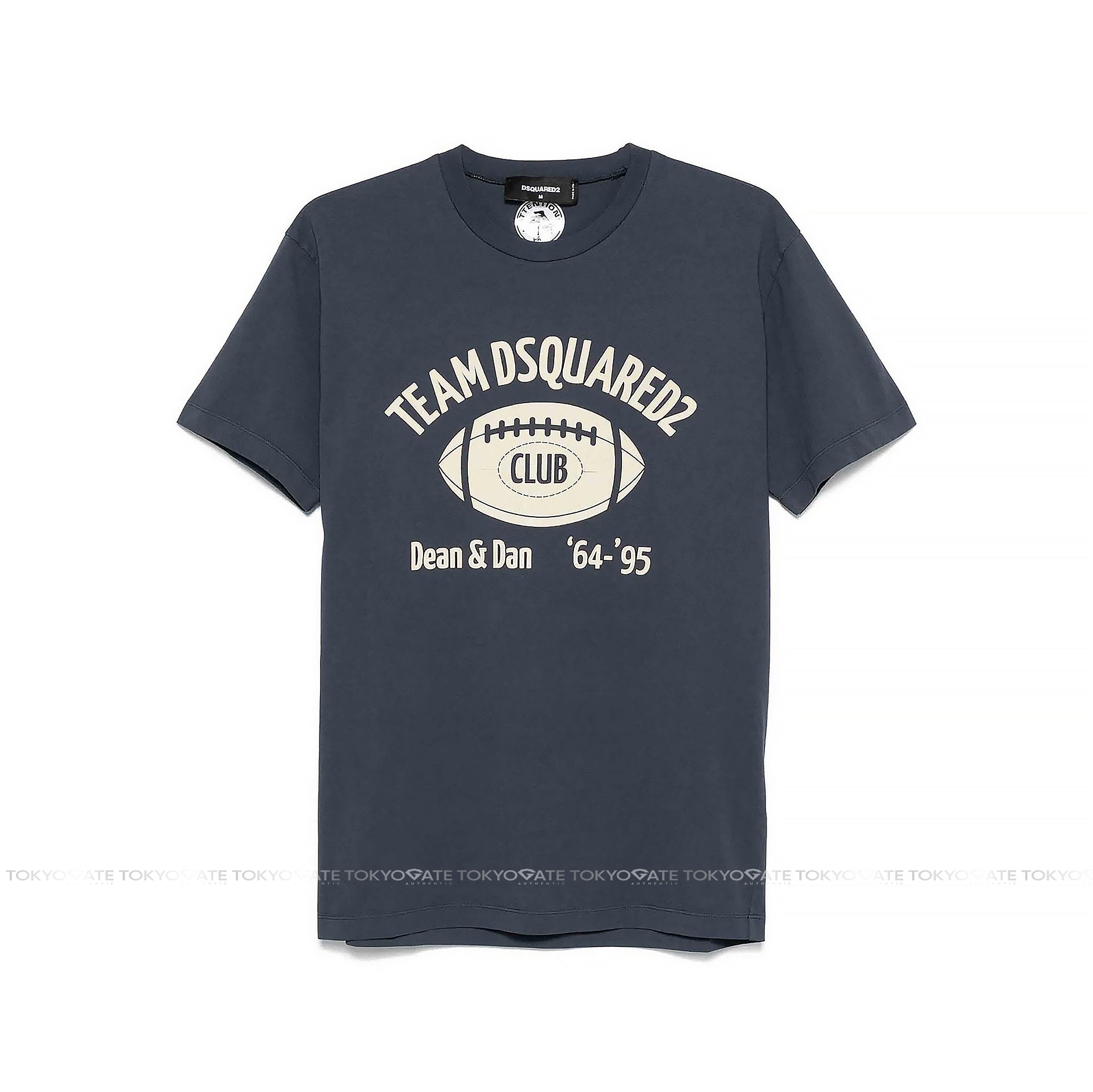 Áo phông Dsquared2 S71GD1503 486 Navy Regular Fit