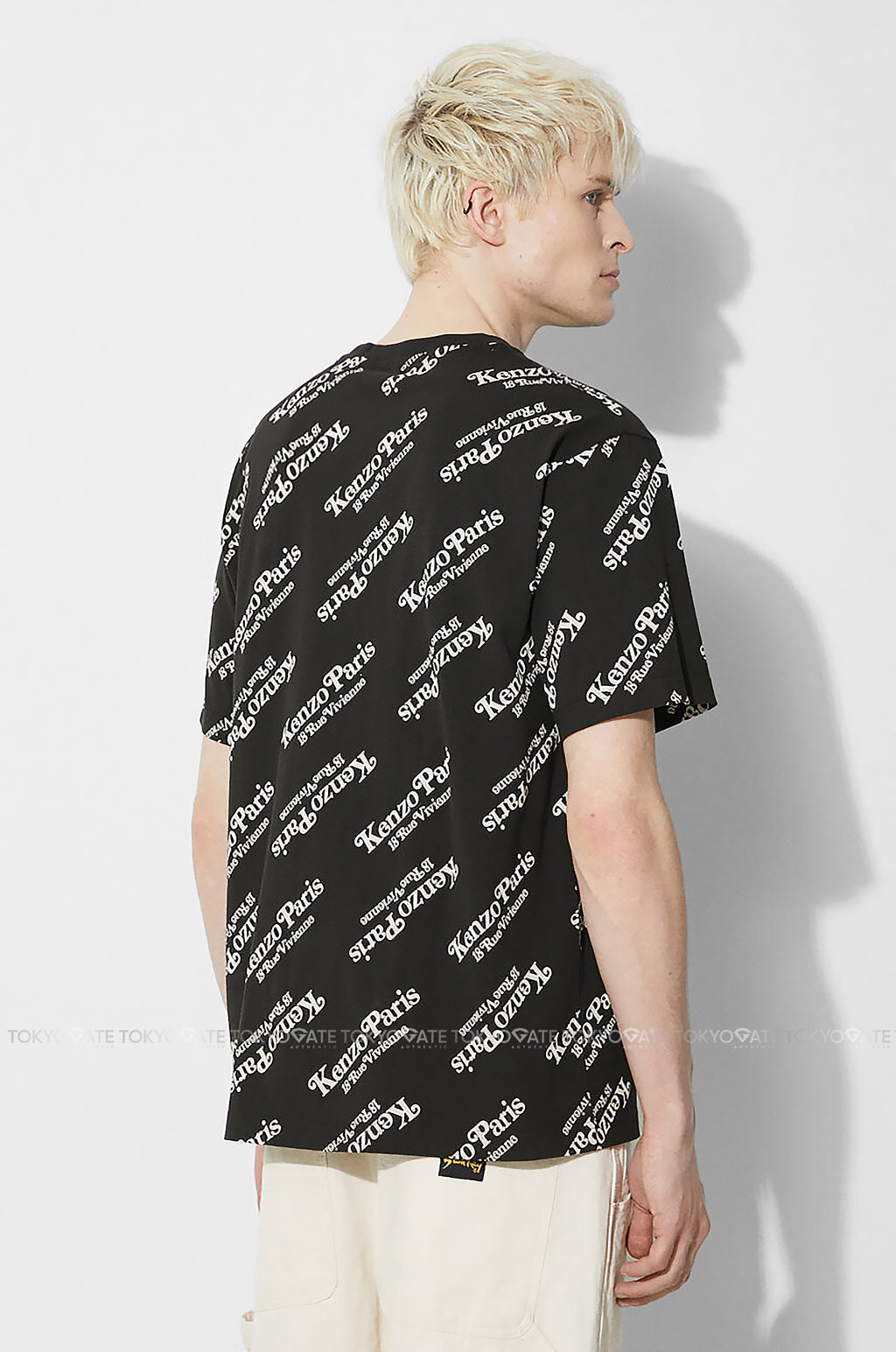 Áo phông Kenzo x Verdy Logo-Print T-shirt Black Oversize