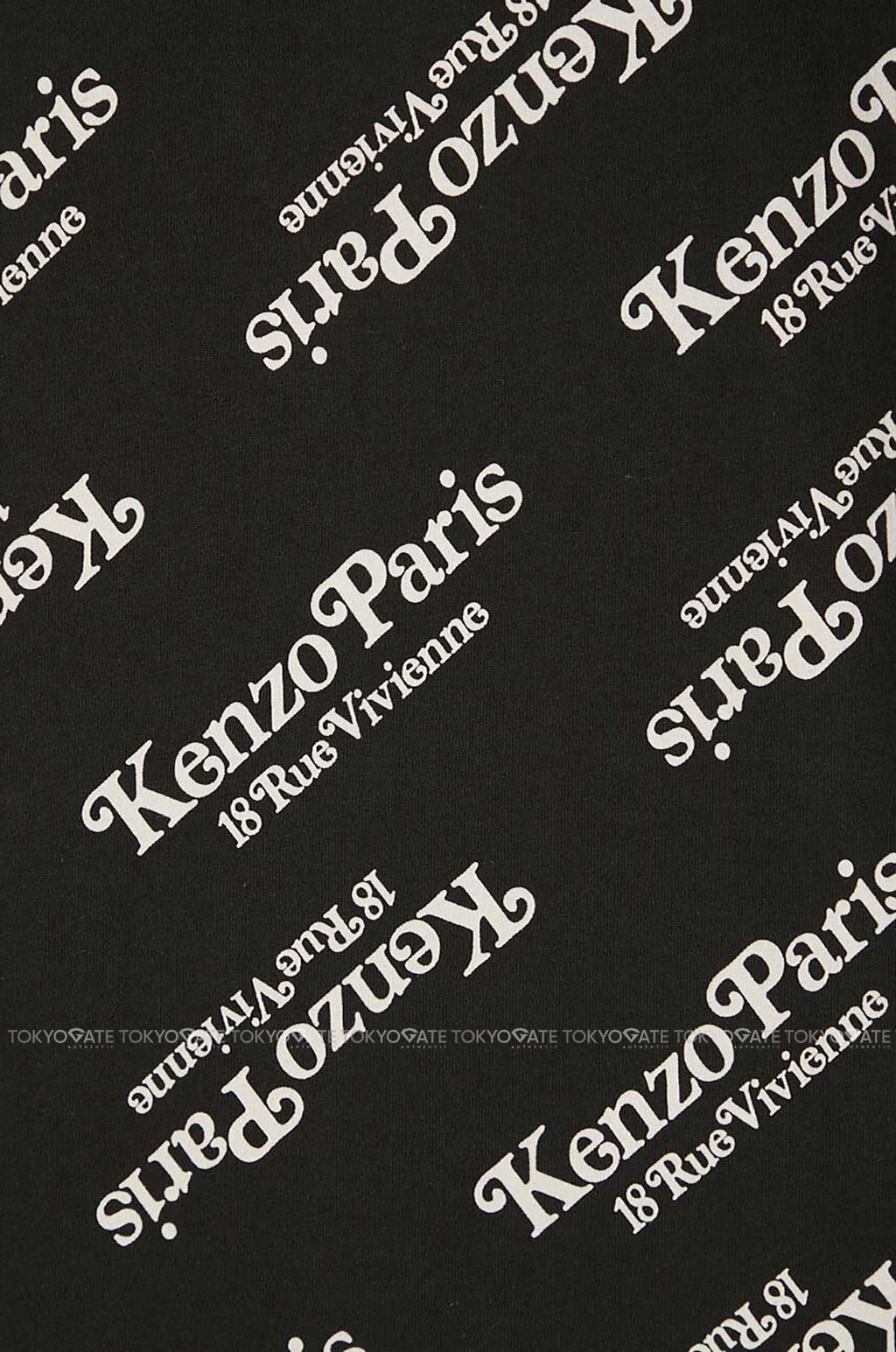 Áo phông Kenzo x Verdy Logo-Print T-shirt Black Oversize