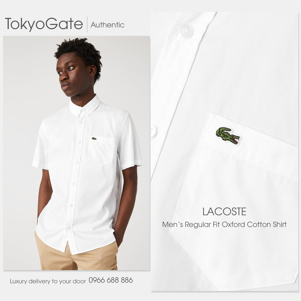 Áo sơ mi Lacoste CH2949 001 Regular Fit