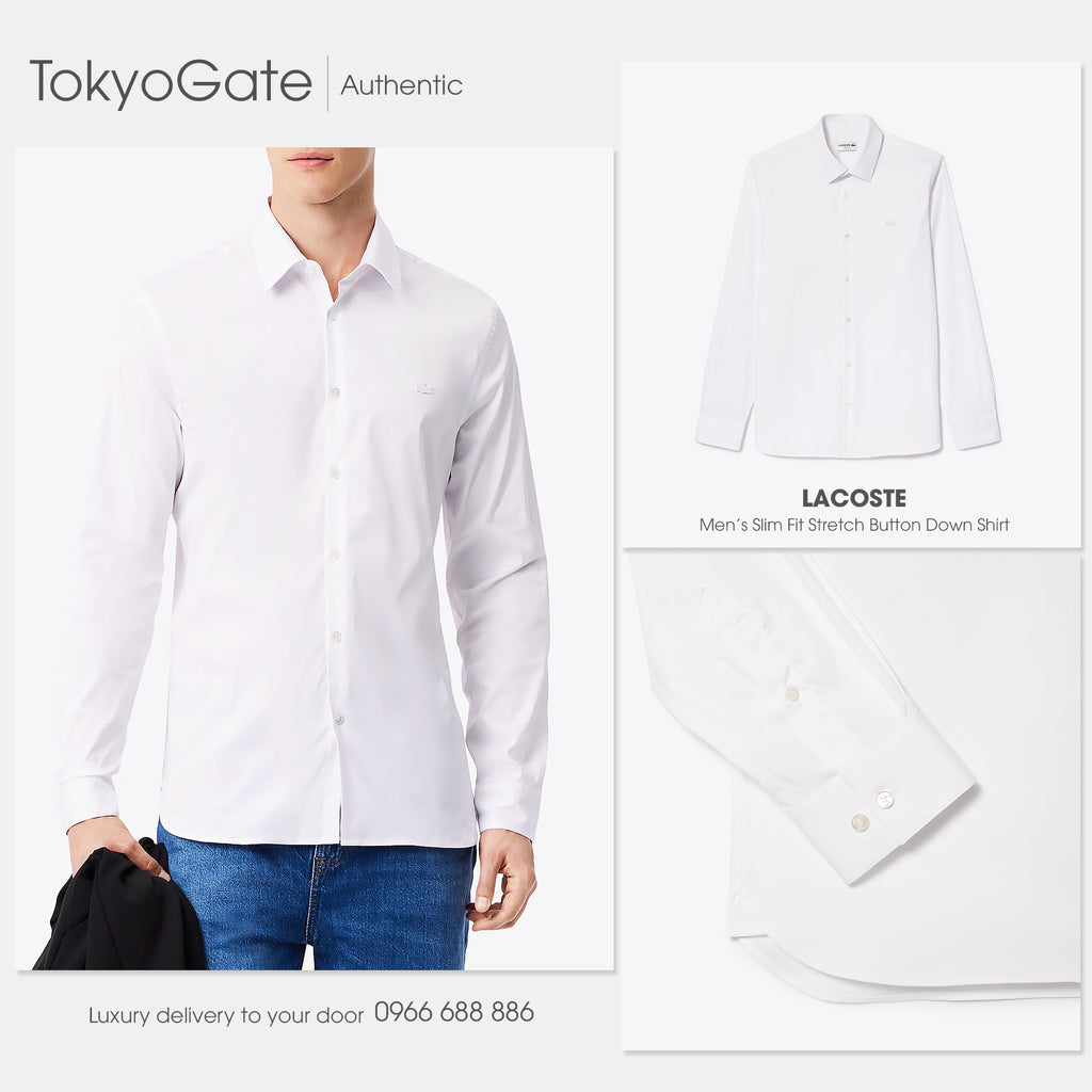 Áo sơ mi Lacoste CH5253 001 Regular Fit