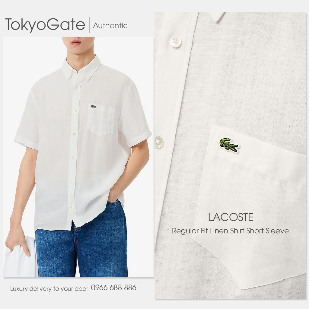 Áo sơ mi Lacoste CH5699 001 Regular Fit
