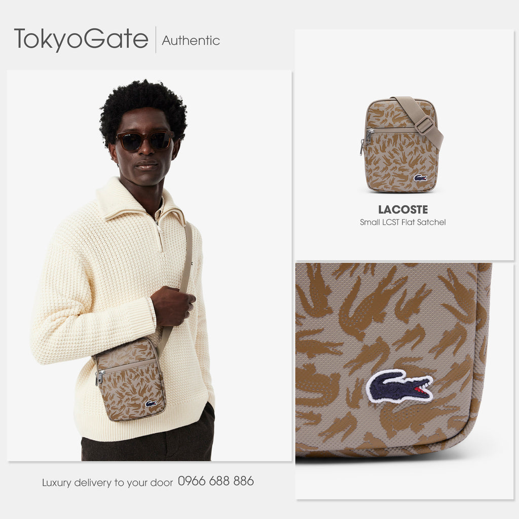 Túi Lacoste NH5087TX R70 Small LCST Flat Satchel