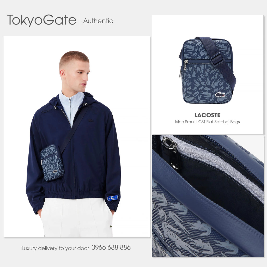 Túi Lacoste NH5087TX R70 Small LCST Flat Satchel