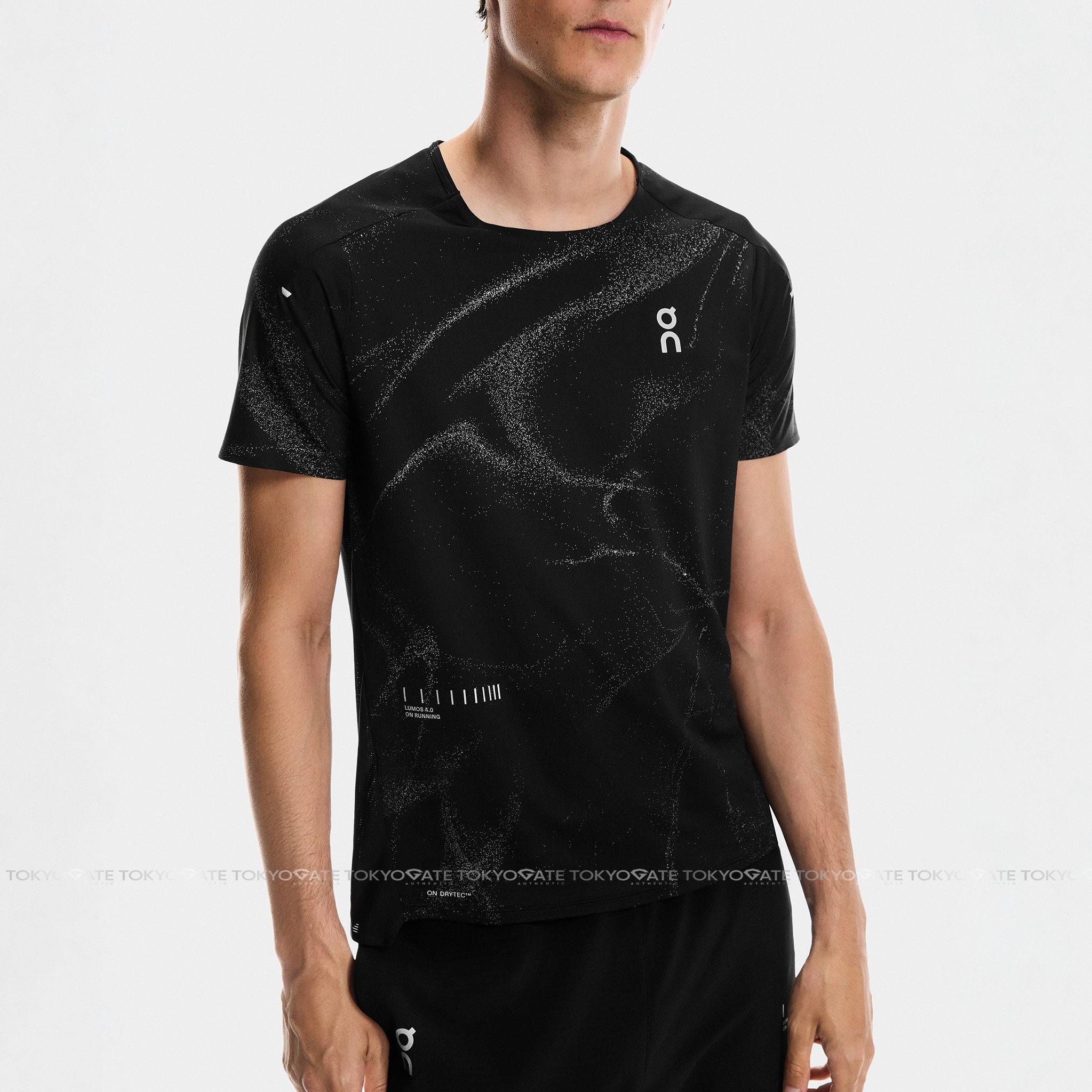 Áo phông ON Running Performance T-Lumos Black