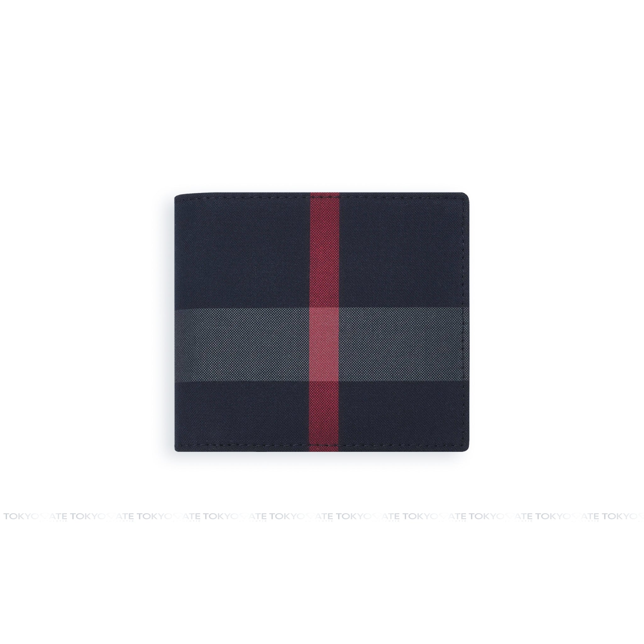 Ví Burberry 80840651 Check Bifold Navy