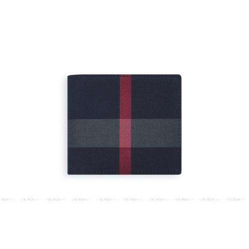 Ví Burberry 80840651 Check Bifold Navy