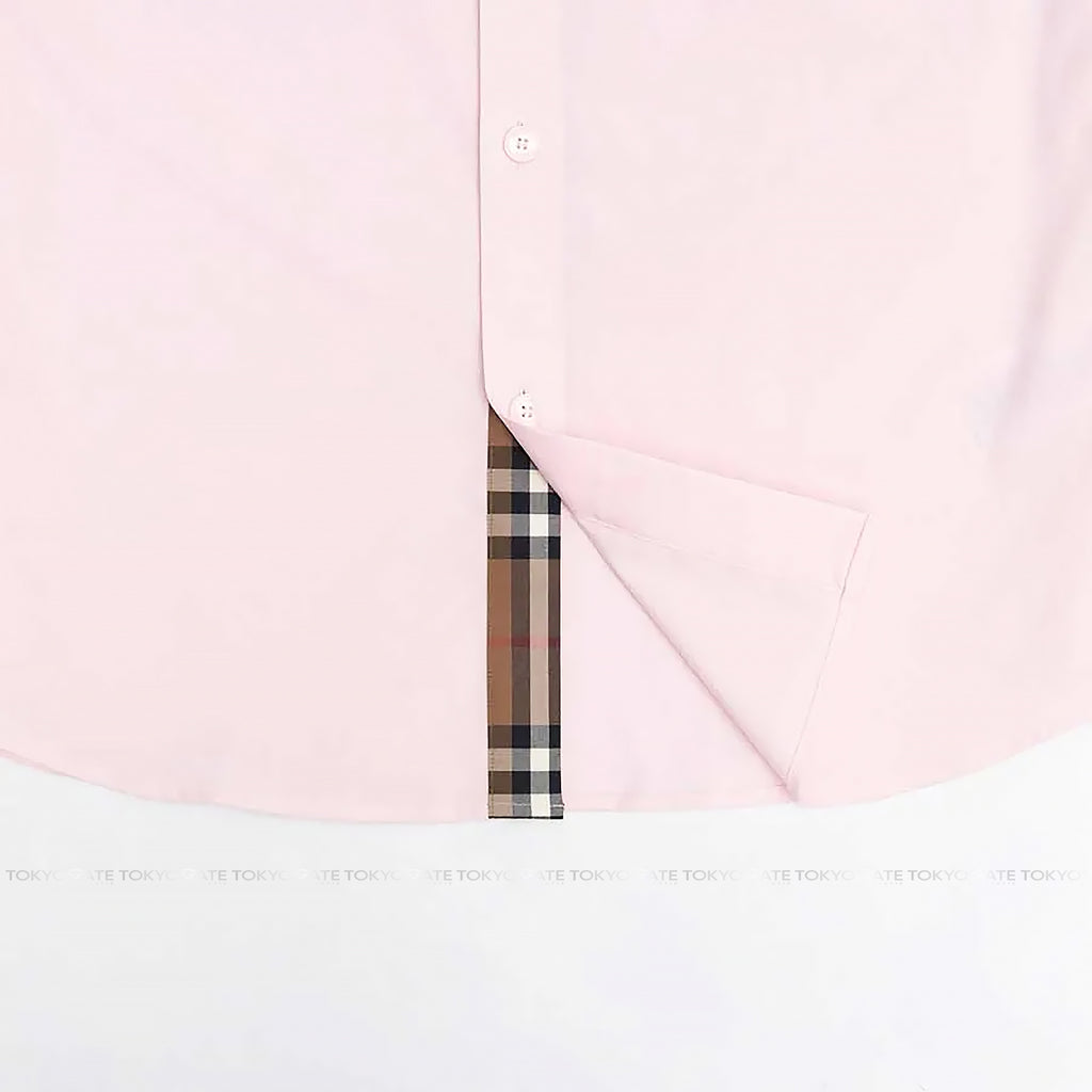 Áo sơ mi Burberry 8084283 Shefford Pale Pink Slim Fit