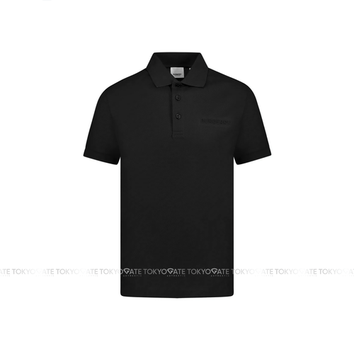 Áo polo Burberry 8084365 Hartford BOS Black Slim Fit