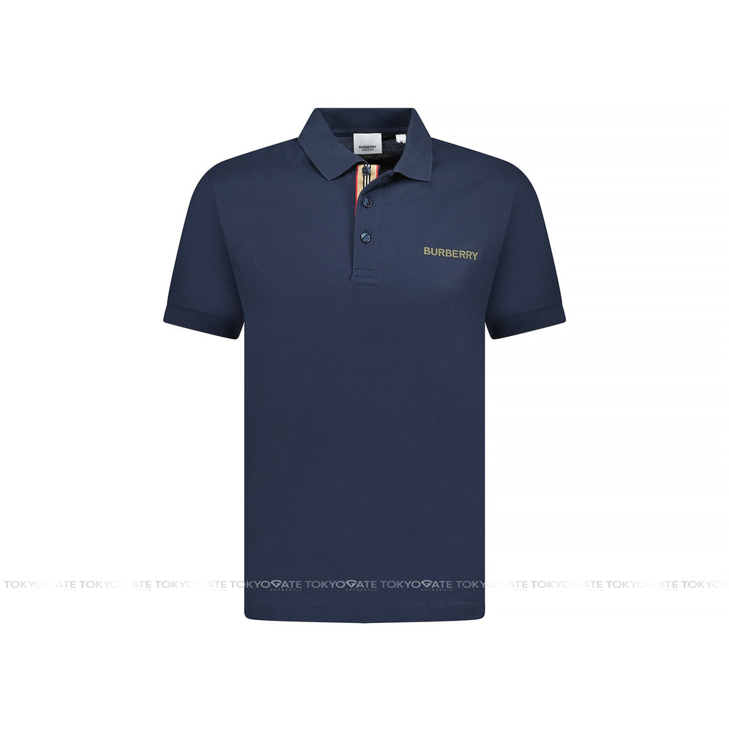 Áo polo Burberry 8084437 Hartford BBY Navy Slim Fit