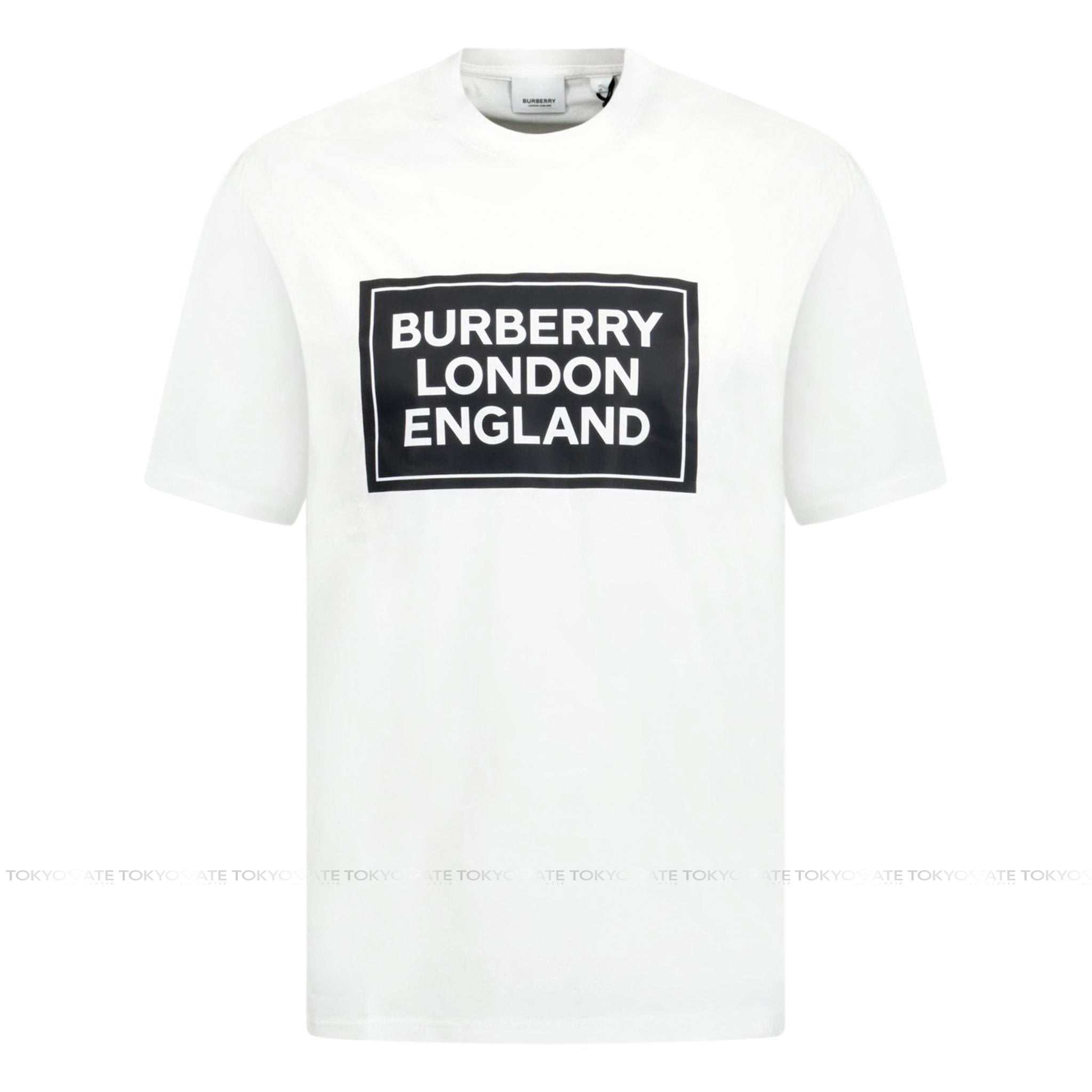 Áo phông Burberry 8084338 Ellison White Regular Fit