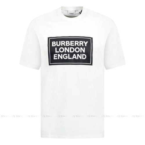 Áo phông Burberry 8084338 Ellison White Regular Fit