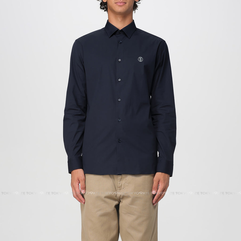 Áo sơ mi Burberry 8042897 Stanhill Navy Slim Fit