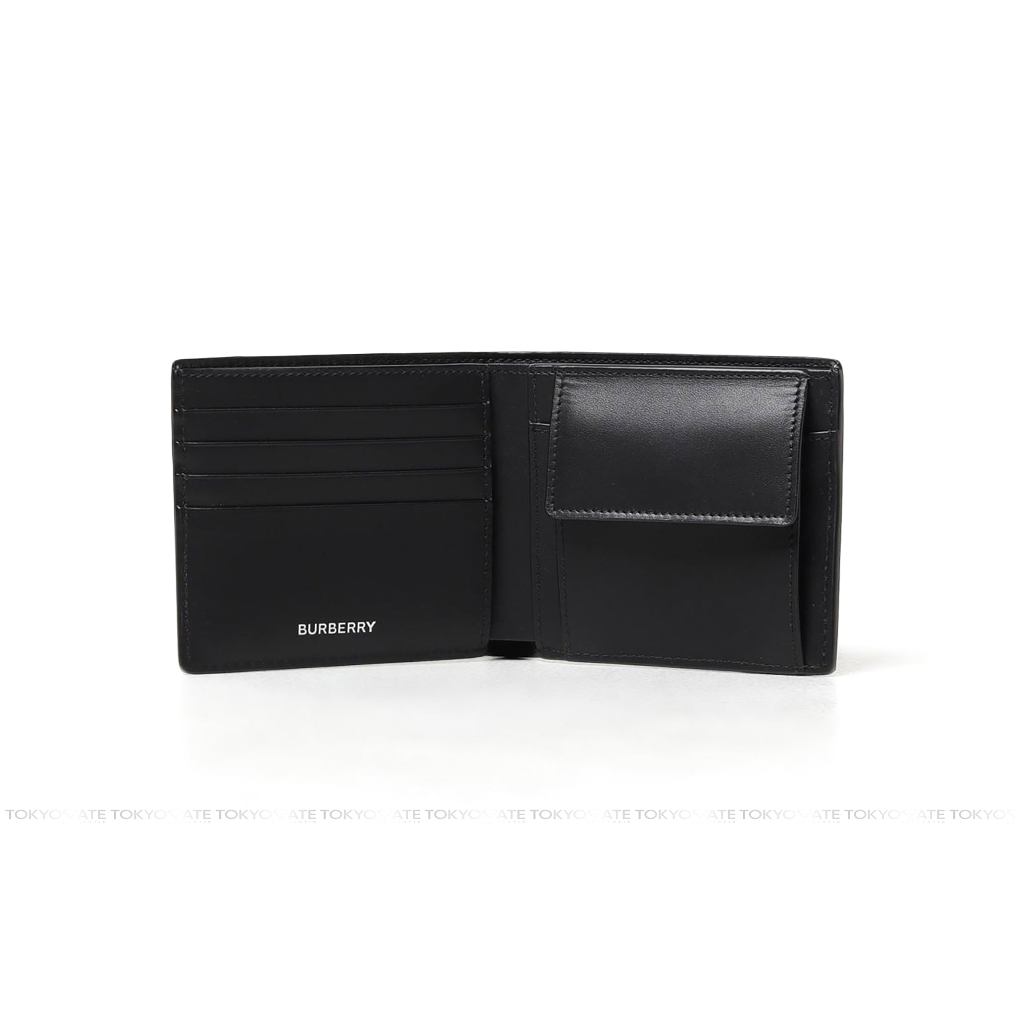 Ví Burberry 80840651 Check Bifold Navy